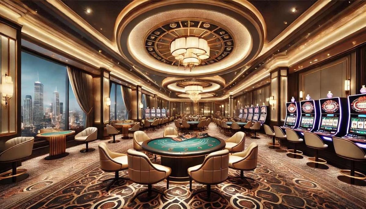 Live dealer studio with professional dealers and multi-camera feeds